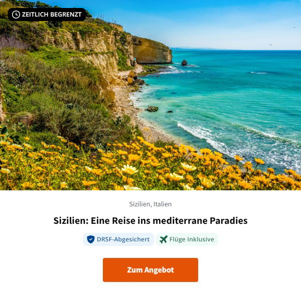 Sizilien: Eine Reise ins mediterrane Paradies