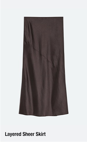 Layered Sheer Skirt