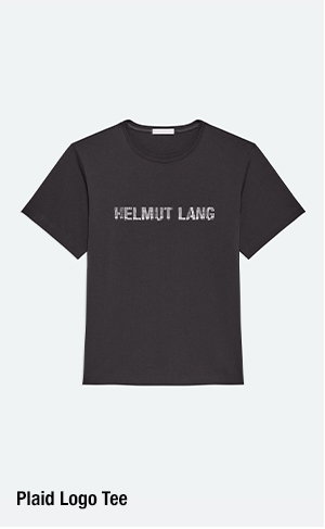 Plaid Logo Tee