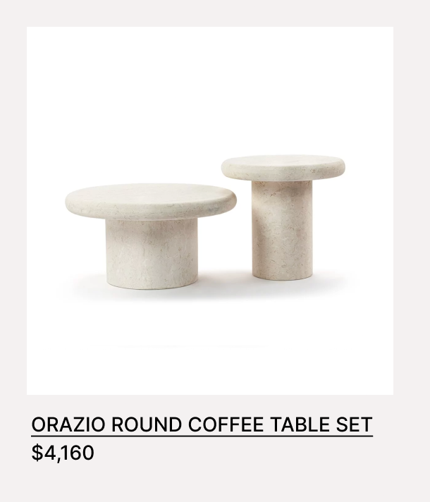 Orazio Round Coffee Table 