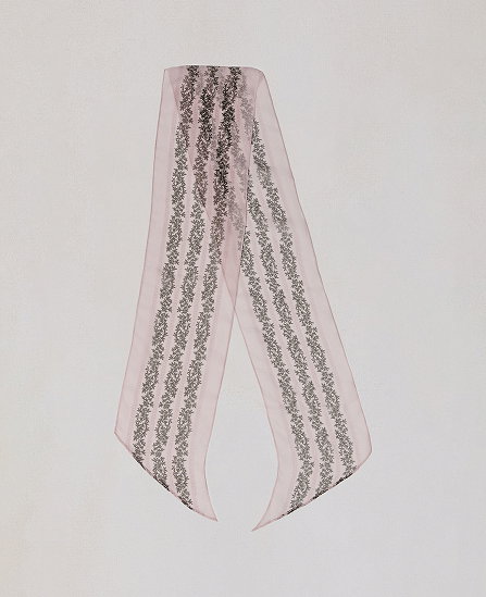 ROZA-B Skinny Silk Scarf