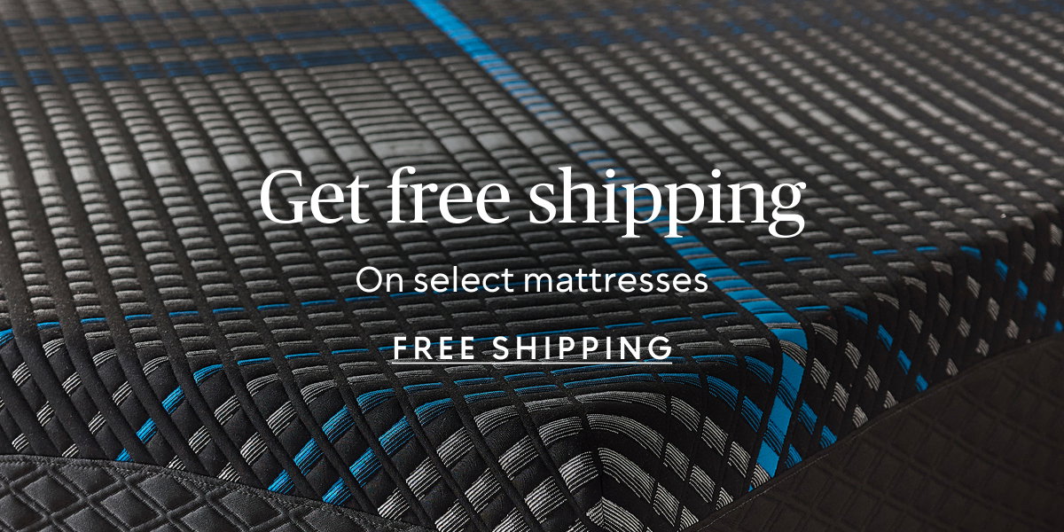 Free shipping on select mattresses