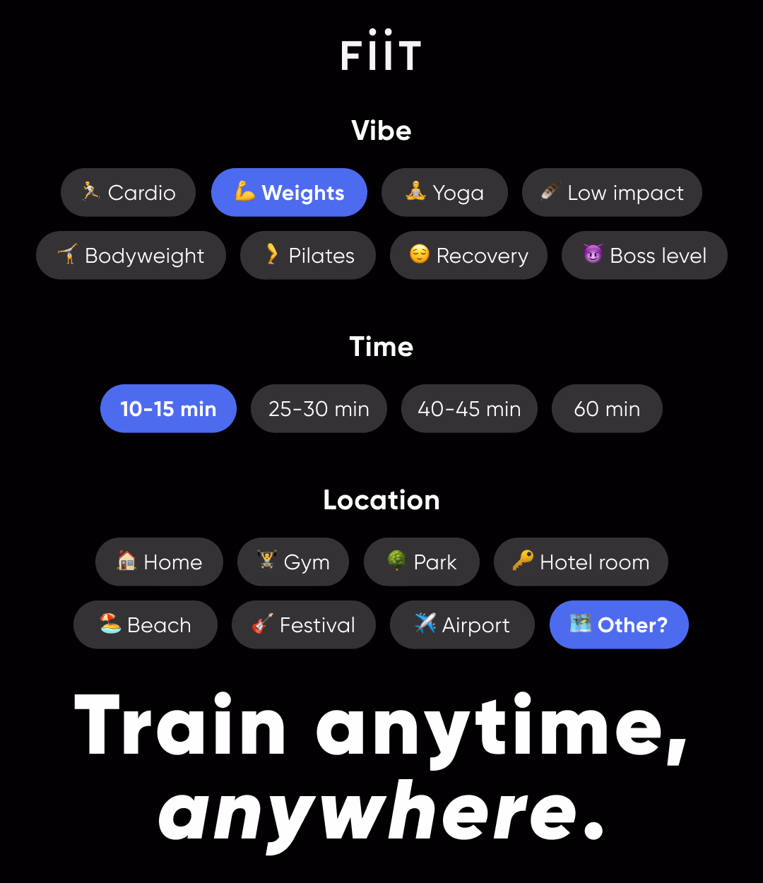 Take FIIT Anywhere