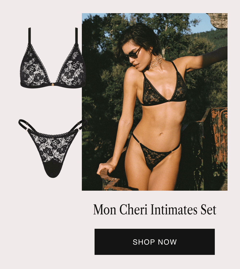 Mon Cheri Intimates Set