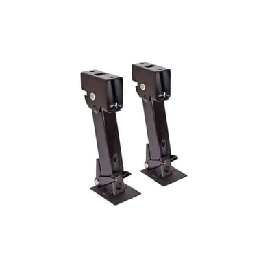 Pacific Trailer, Stabilizer Jacks-Pair, Flip Down Style, 650 lb Lift, 1K Support Capacity, 6 Inches of Travel, Model# SJ2-650