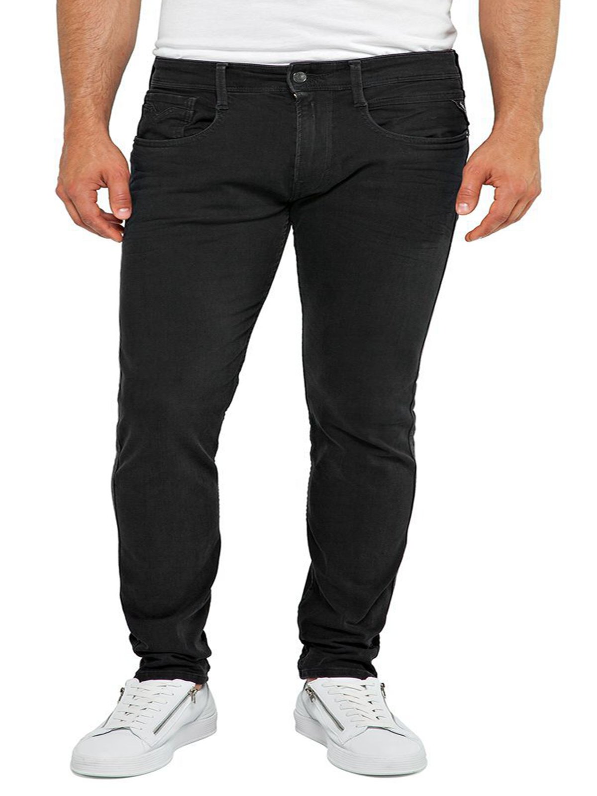Hi-Flex Anbass Jeans with high stretch content, slim fit