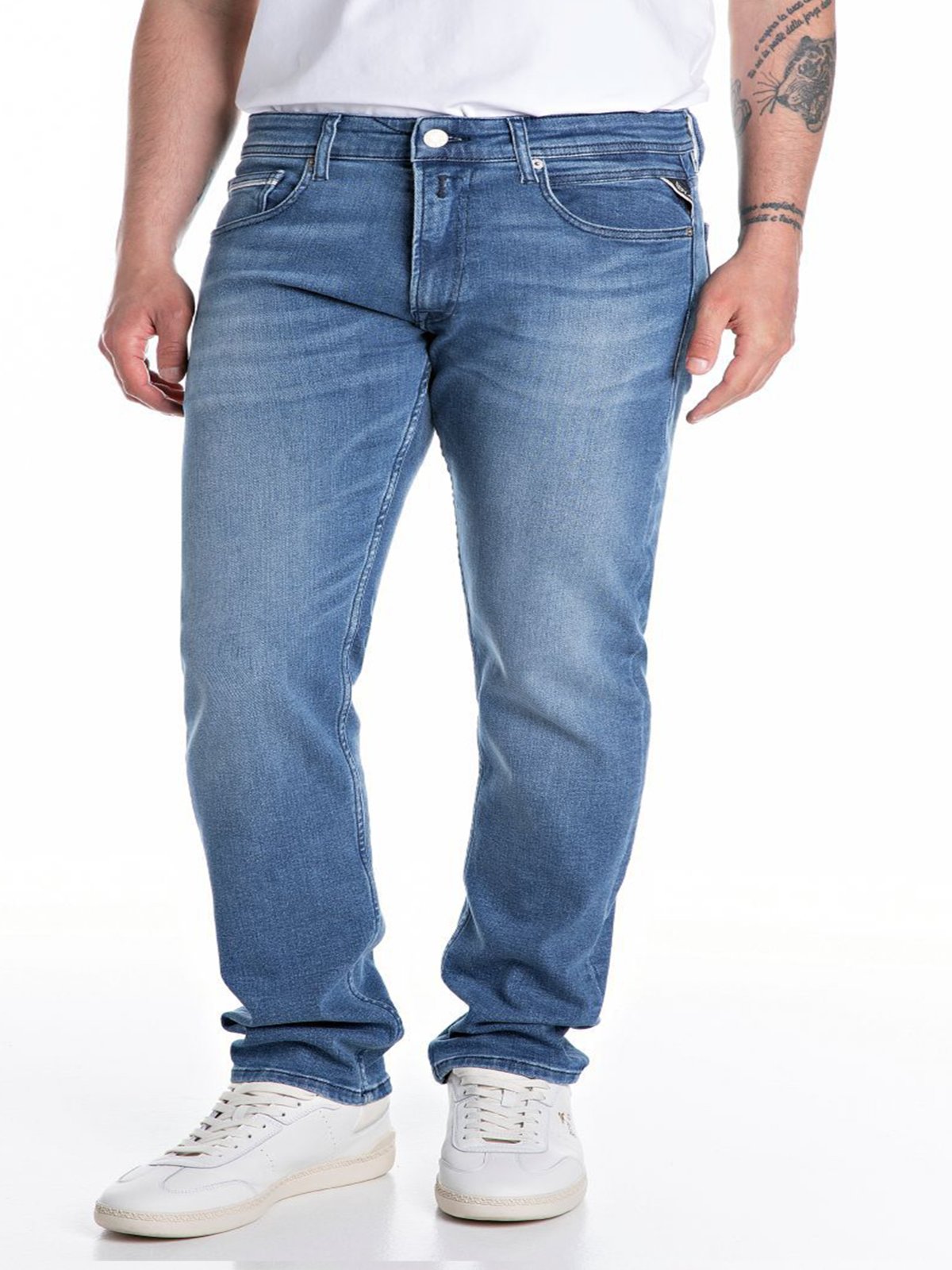 Jeans Grover with high stretch content, Straight Fit