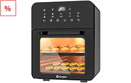 Berger CampGourmet Airfryer-Backofen