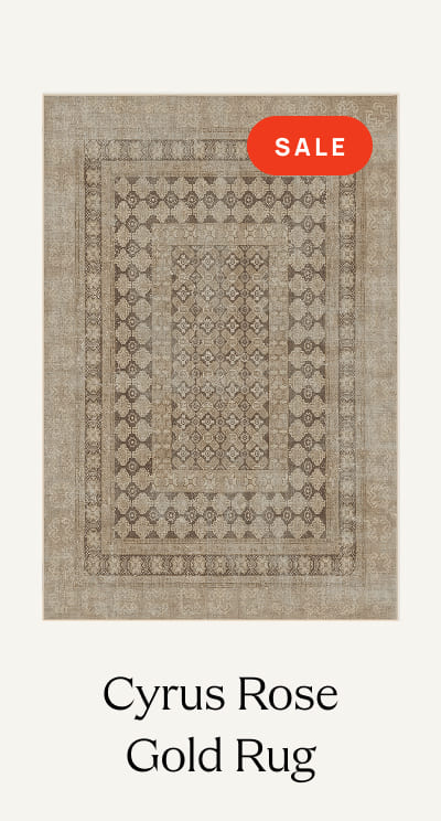 Cyrus Rose Gold Rug