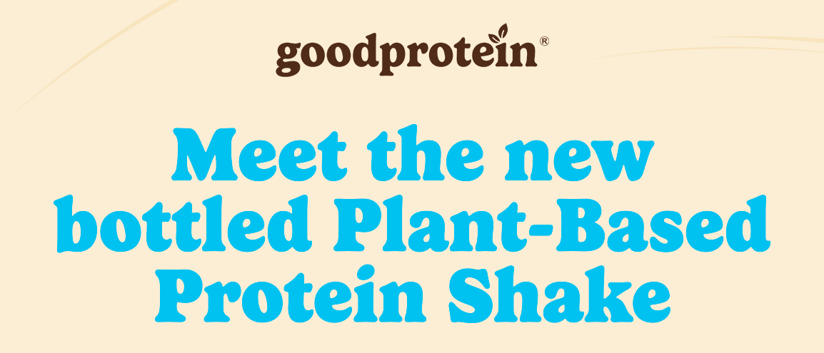 The new bottled plant-based protein shake 