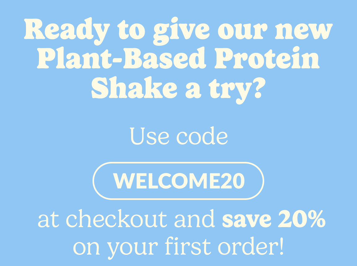 WELCOME20 discount 