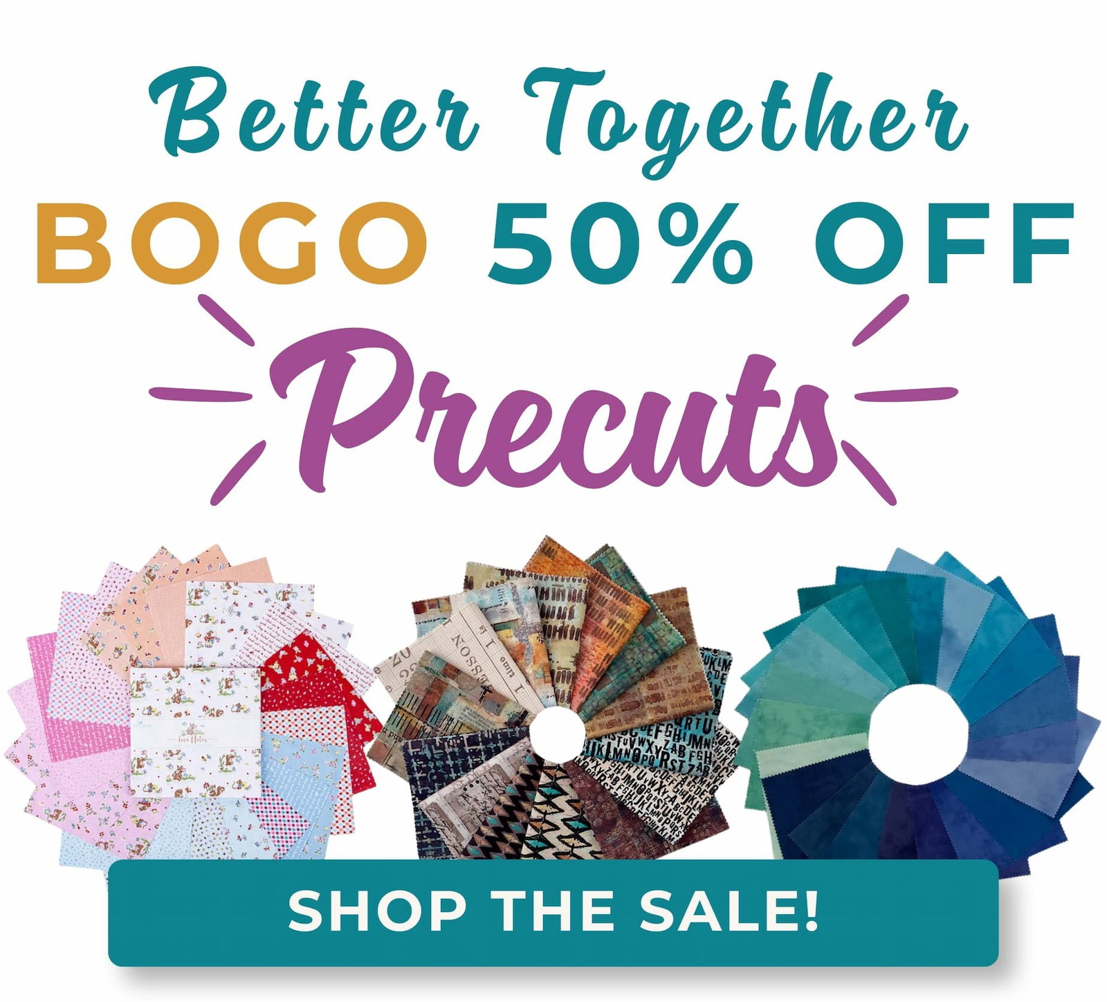 BOGO 50% OFF PRECUTS