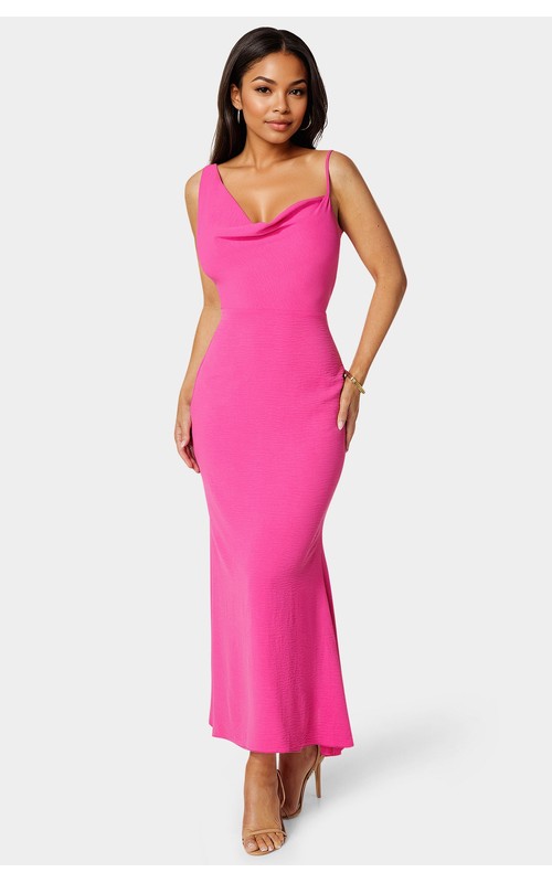 Airflow Cowl Maxi Dress