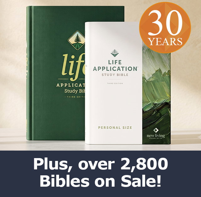 Plus, over 2,800 Bibles on Sale!