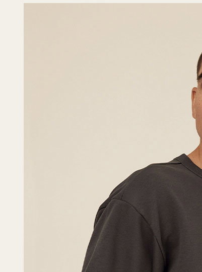 Maxwell Cotton Blend Terry Relaxed Tee