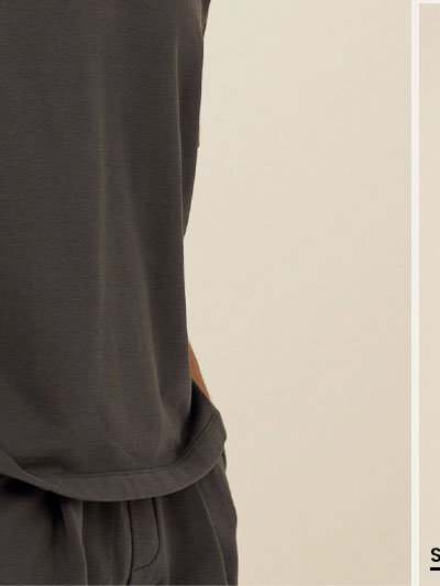 Maxwell Cotton Blend Terry Relaxed Tee