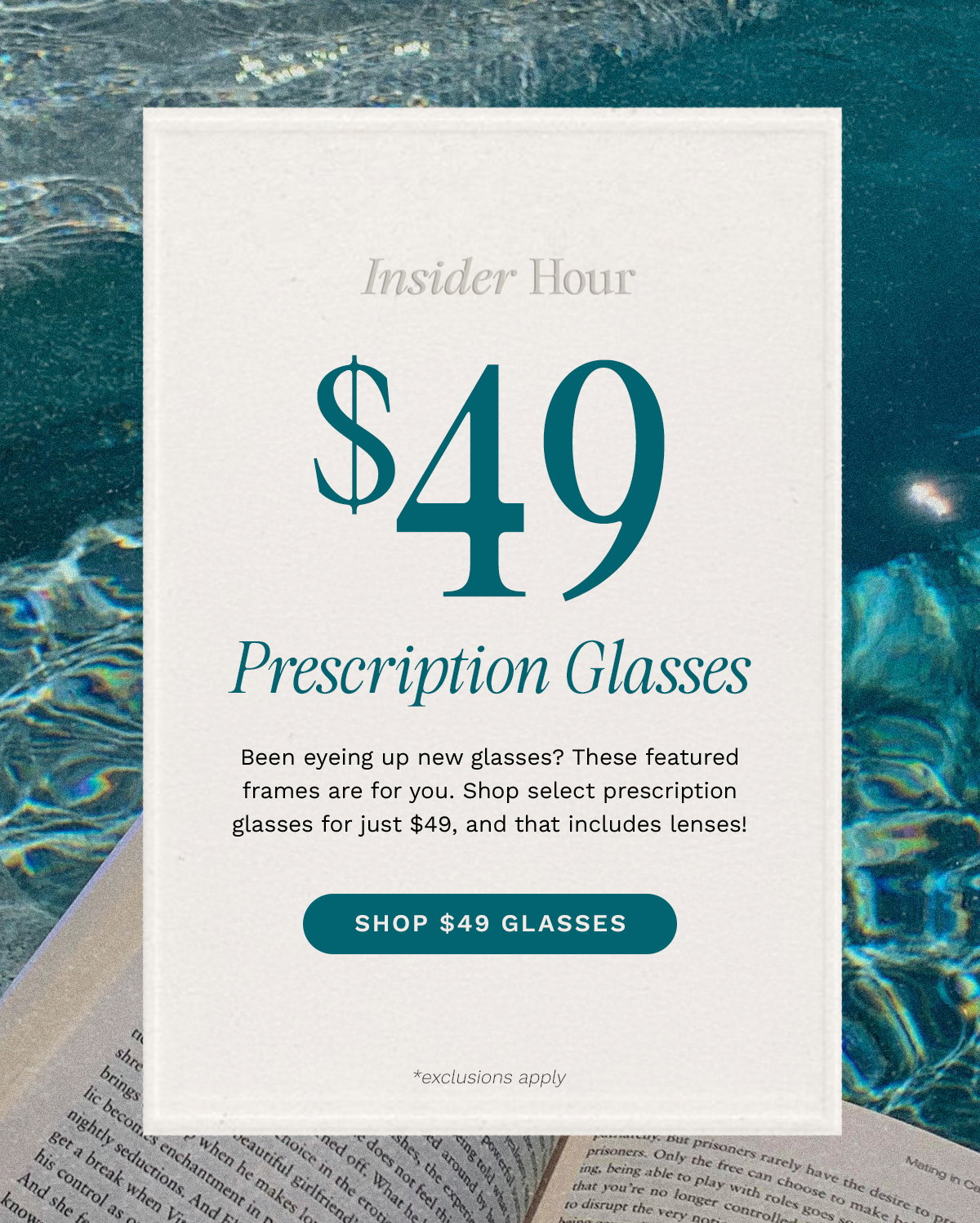 SHOP $49 PRESCRIPTION GLASSES