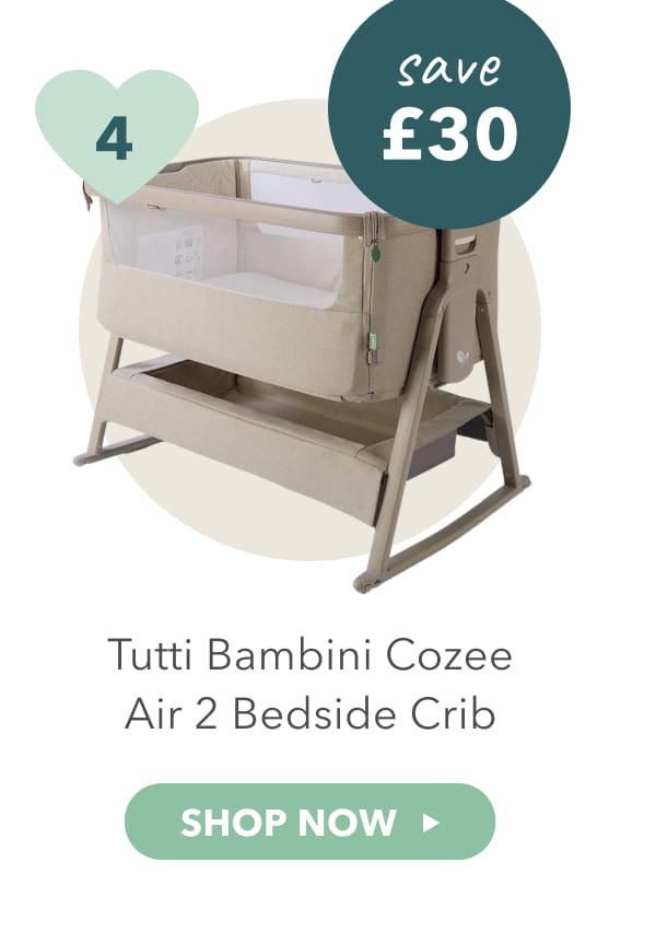 Tutti Bambini Cozee Air 2 Bedside Crib