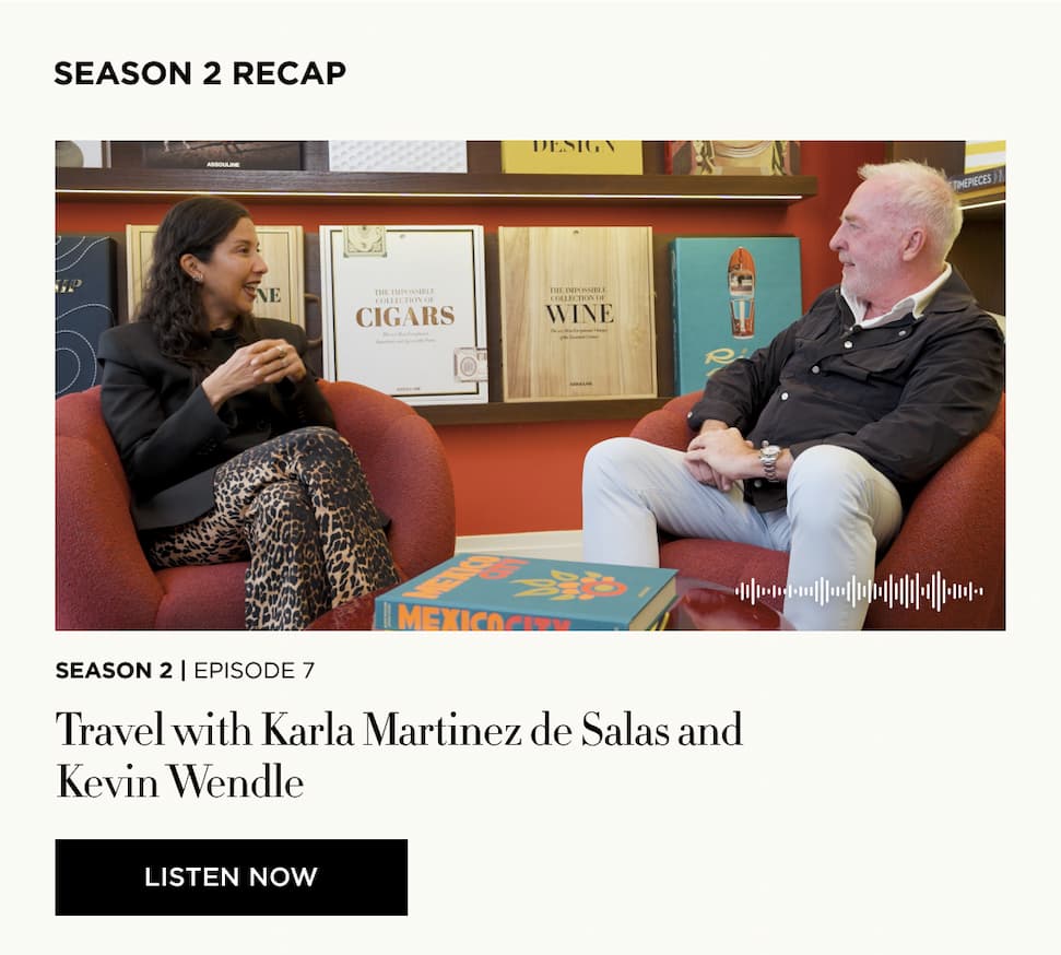 Travel with Karla Martinez de Salas and Kevin Wendle