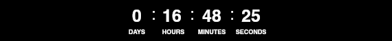 72 Hour Countdown Timer