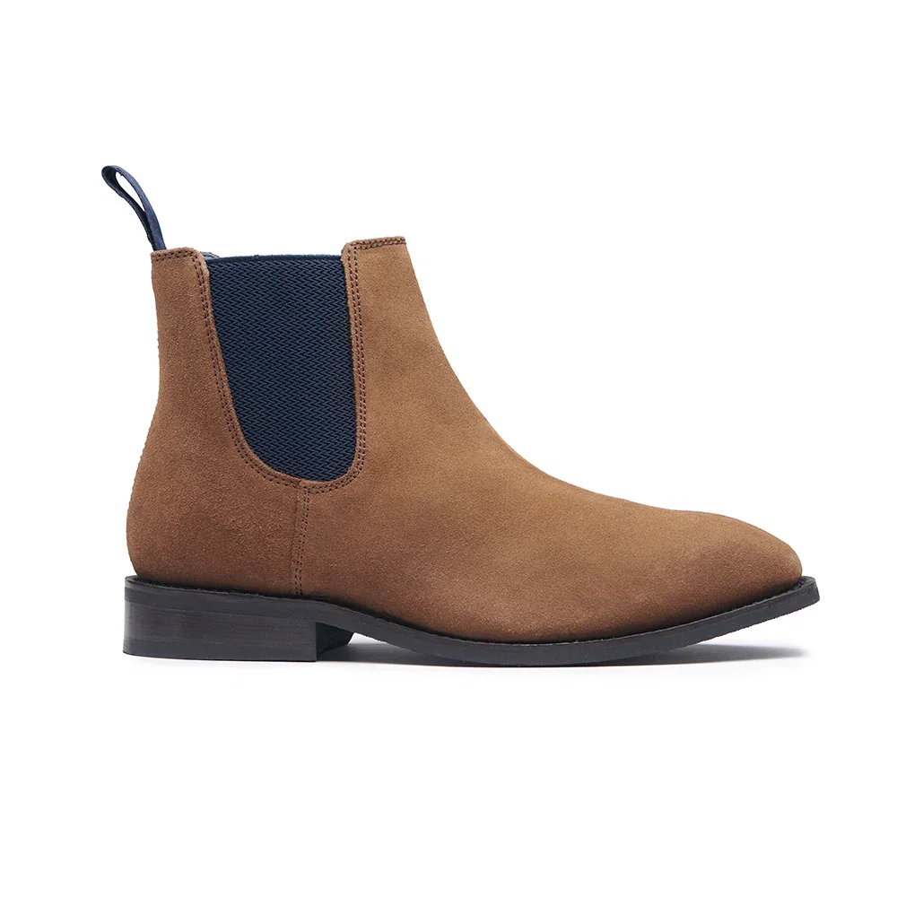 Image of Vanguard Chelsea Boot - Tan Suede