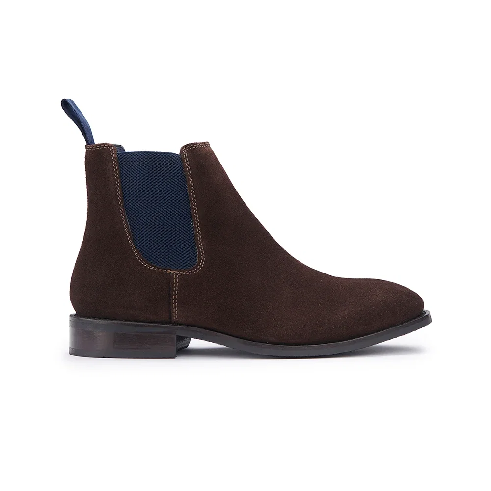 Image of Vanguard Chelsea Boot - Brown Suede