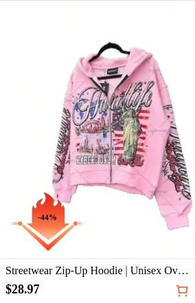 Streetwear Zip-Up Hoodie | Unisex...