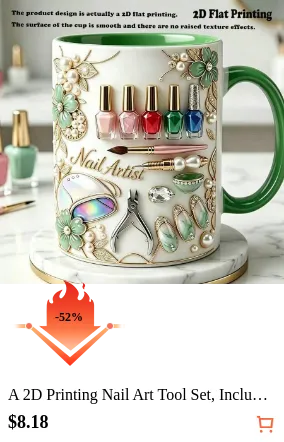 A 2D Printing Nail Art Tool Set...