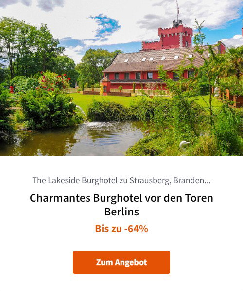 Charmantes Burghotel vor den Toren Berlins