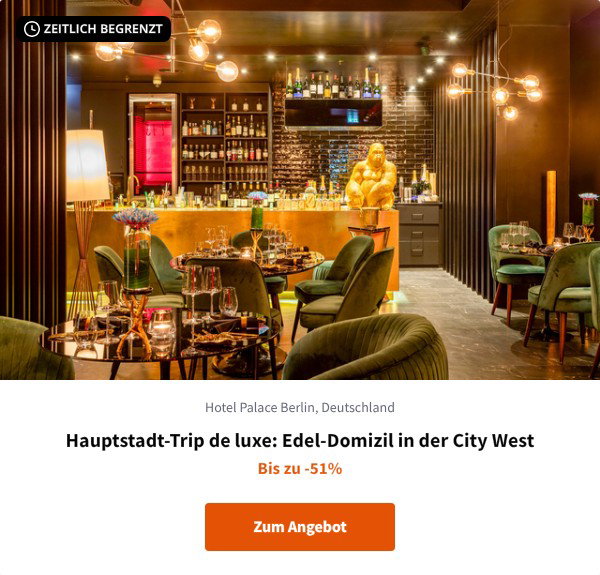 Hauptstadt-Trip de luxe: Edel-Domizil in der City West