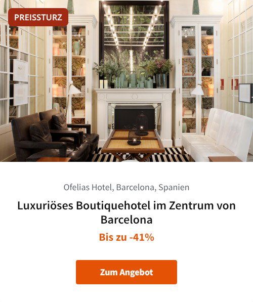 Luxuriöses Boutiquehotel im Zentrum von Barcelona