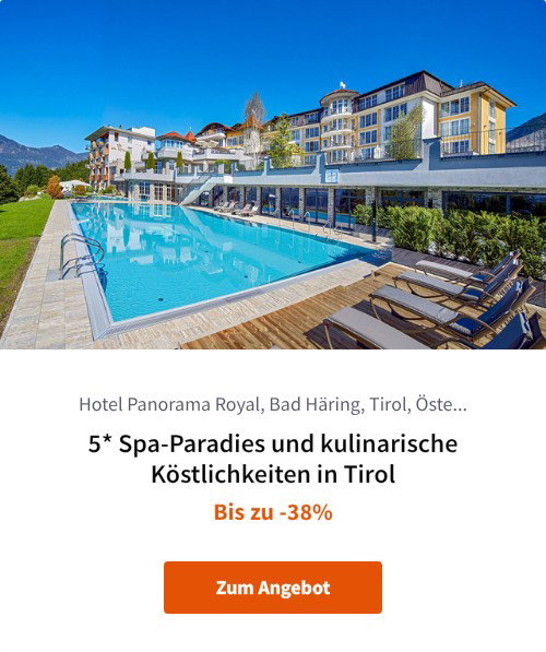 5* Spa-Paradies und kulinarische Köstlichkeiten in Tirol