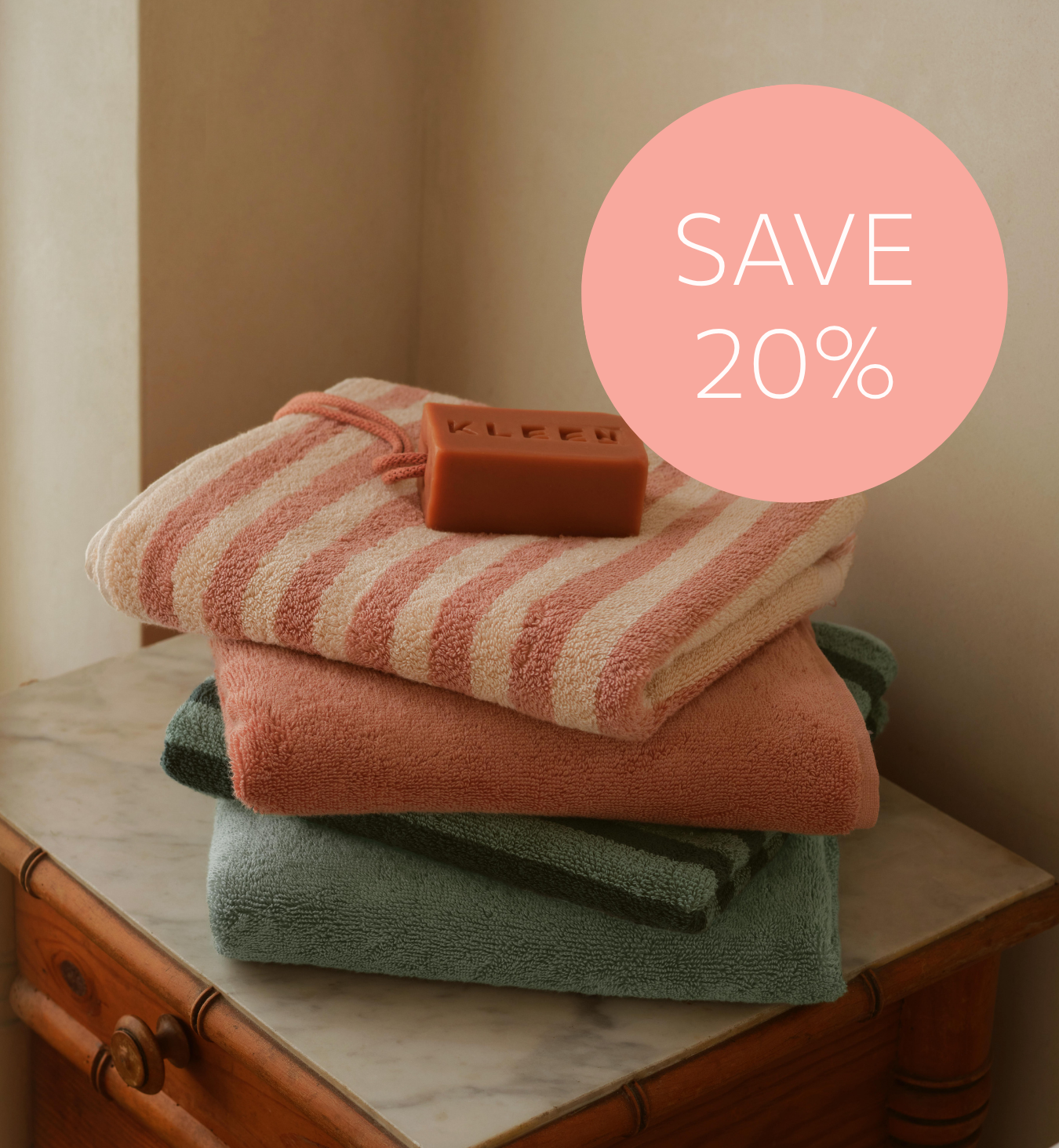 Sand Shell Cotton Towel Bundle