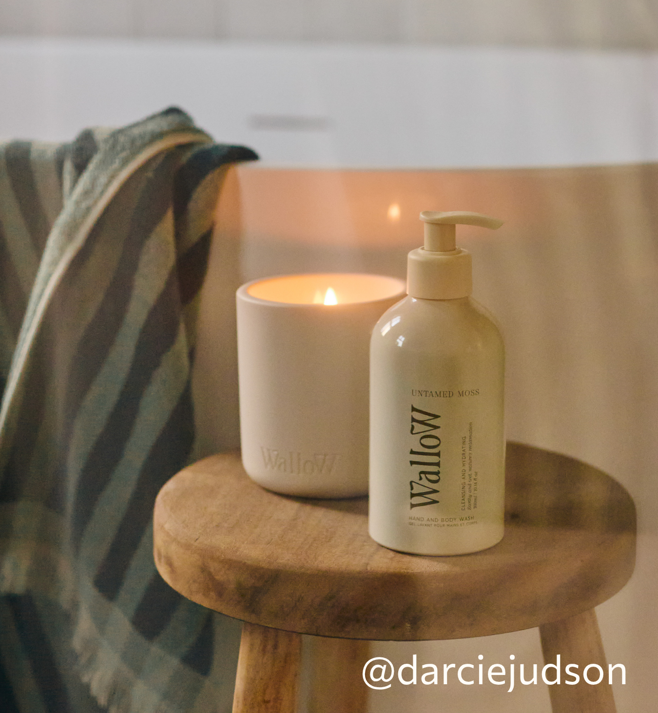 Wallow Untamed Moss Hand & Body Cream