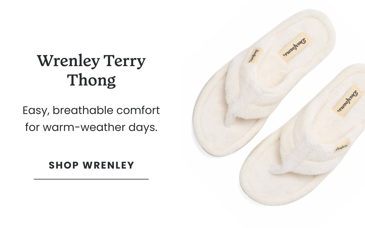 WRENLEY TERRY THONG. SHOP NOW