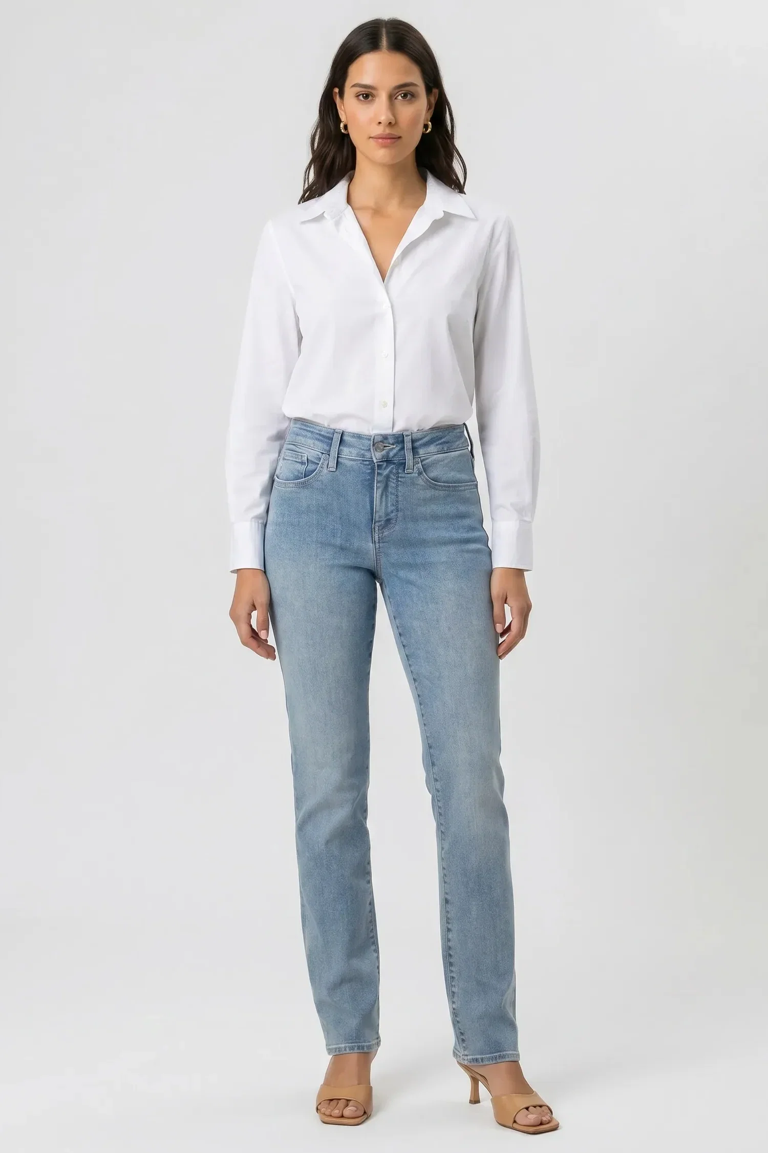 Image of Marilyn Straight Jeans - Haley