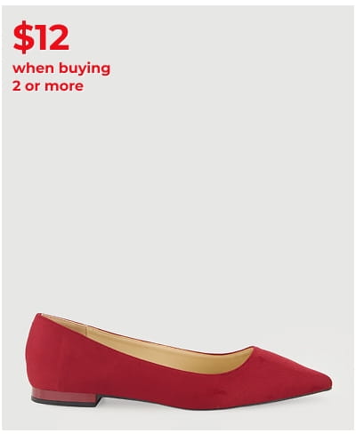 Shop Pointed Toe Ballet Flats
