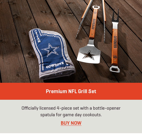 Premium NFL Grill Set