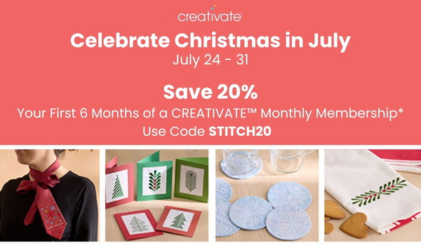 CREATIVATE Christmas in July