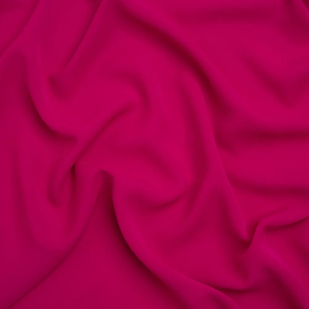 Image of Polyester Double Georgette - Magenta Haze - Mimosa Collection by Mood