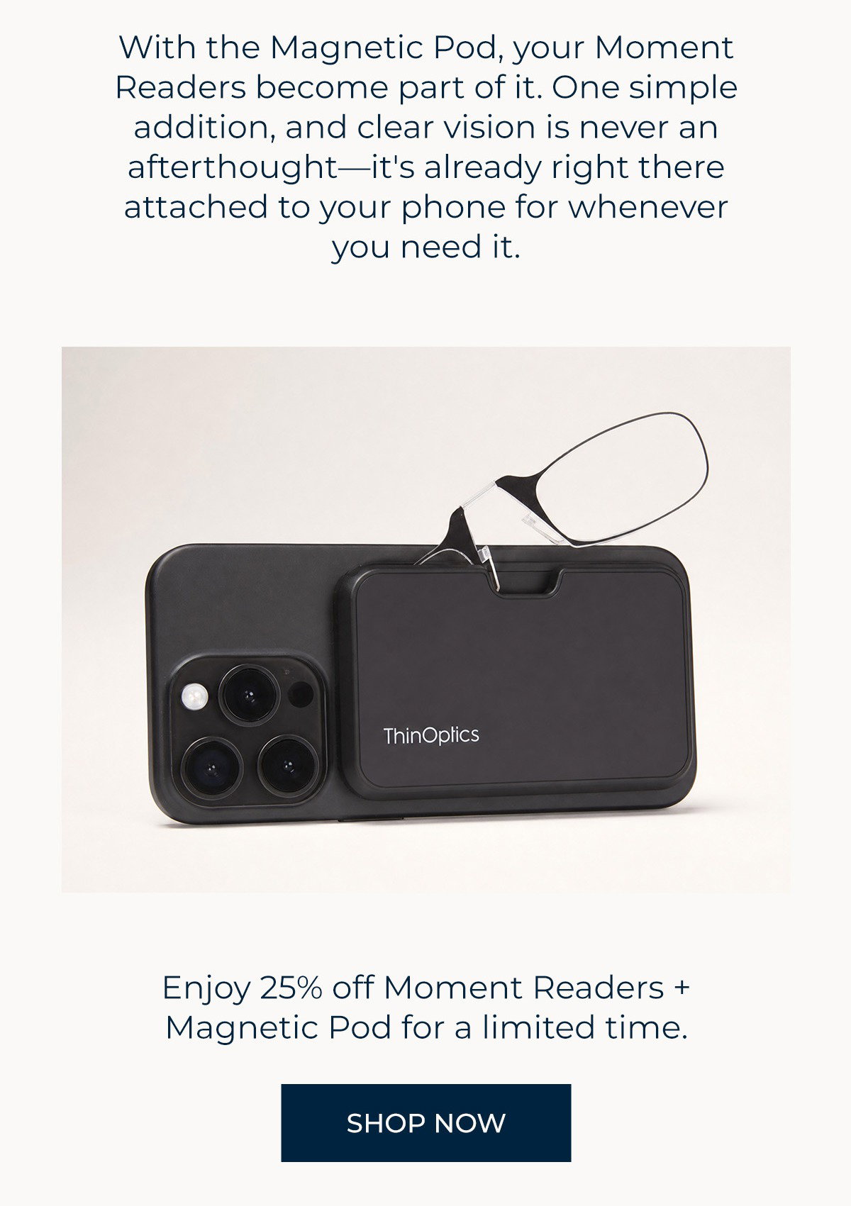 25% Off Moment Readers + Cases
