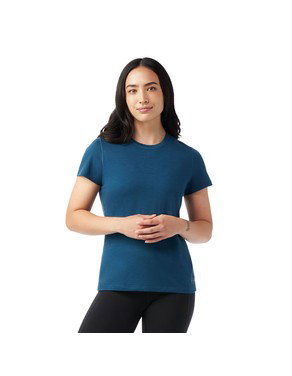 Women's Merino Short Sleeve Tee-Twilight Blue / M