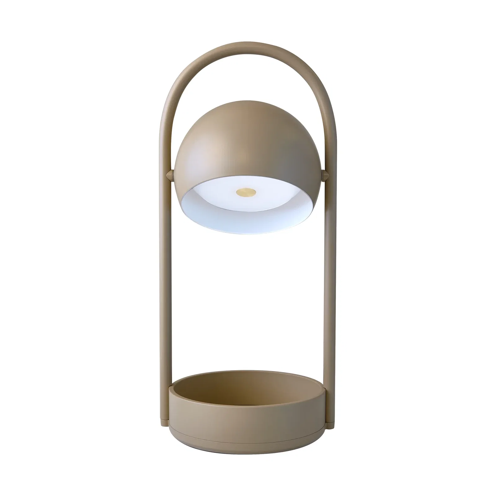 Ball portable table lamp Sand Grey, 32 cm