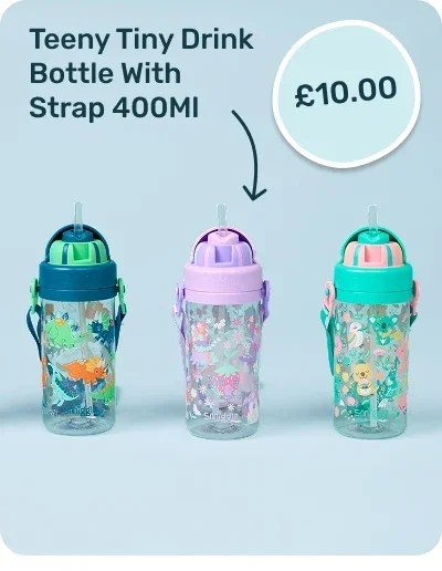 Teeny Tiny Drink Bottle With Strap 400Ml