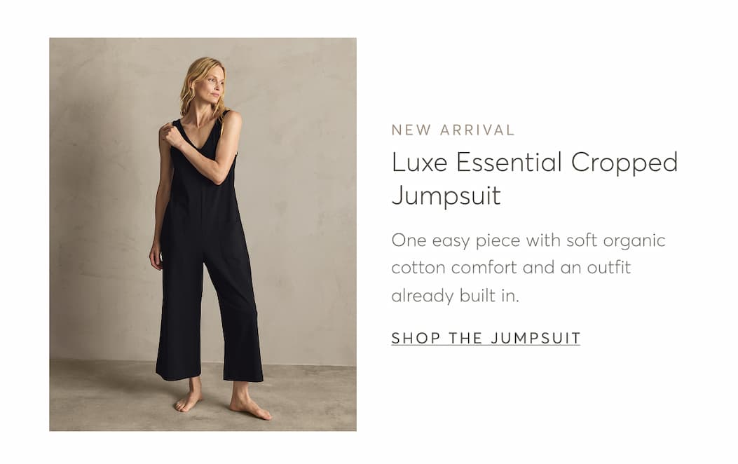 Luxe Essential Cropped Jumpsuit | Shop The Jumpsuit