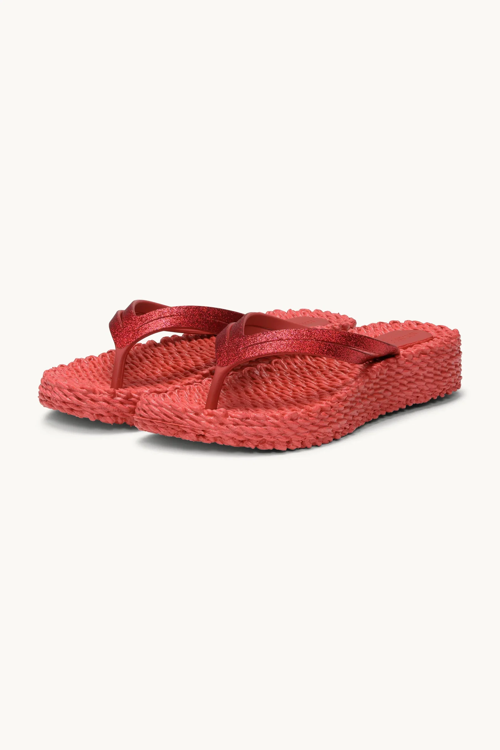 Image of Platform Klipklapper Glitter - Baked Apple