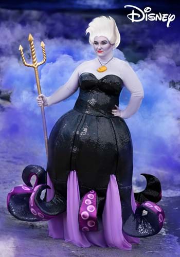 Image of Plus Size Authentic Ursula Women's Costume
