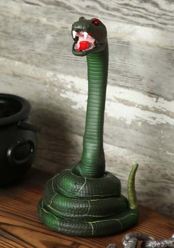 Image of 15-Inch Animated Striking Snake Decoration