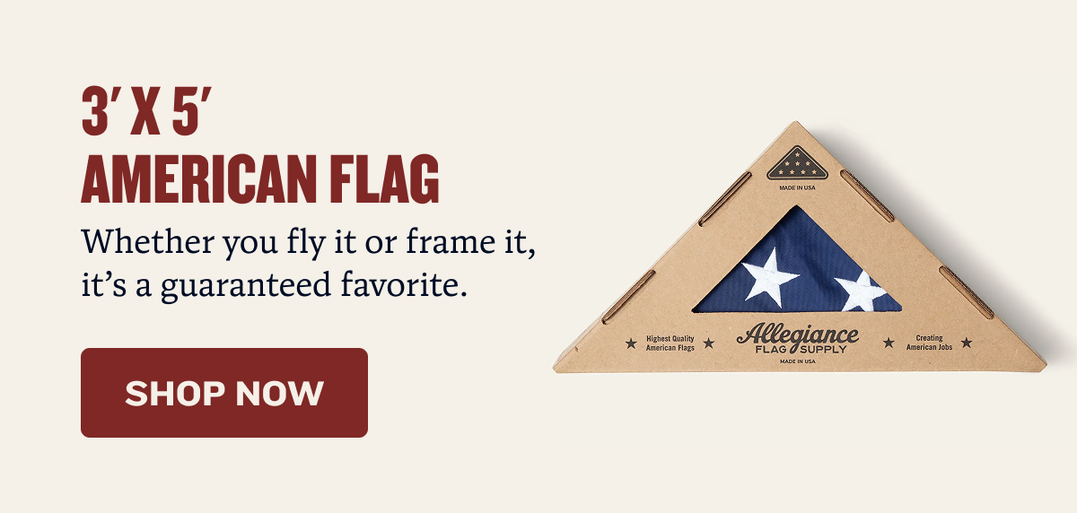 3' x 5' American Flag | SHOP NOW 