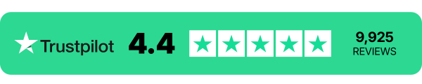 Trustpilot 4.4 out of 5 stars